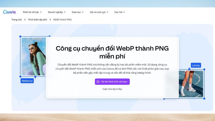 công cụ chuyển đổi Webp sang PNG online không mất phí 2