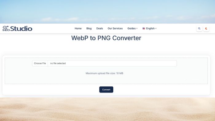 công cụ chuyển đổi Webp sang PNG online không mất phí 9