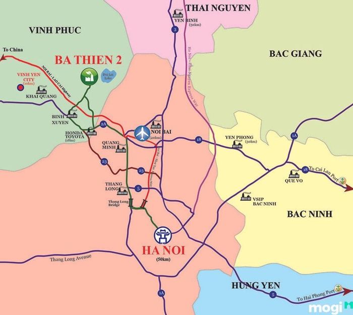 khu công nghiệp Bá Thiện 2