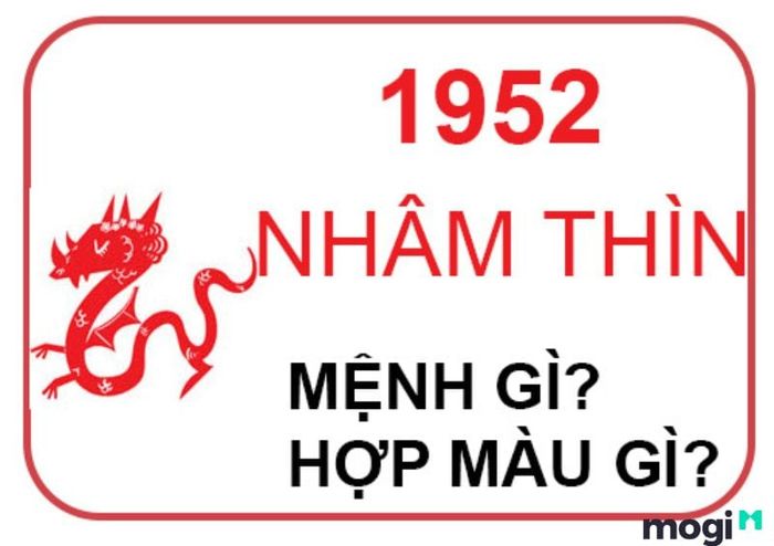 Nhâm Thìn 1952