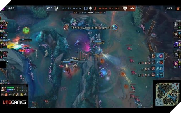 Pha quét sạch của TALON đã chấm dứt mọi hy vọng của Team Secret Whales