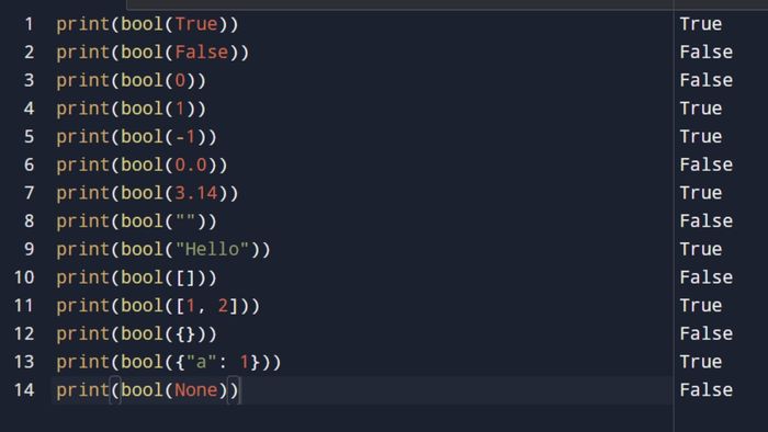 Lệnh Bool trong Python là một phần không thể thiếu trong lập trình Python, giúp kiểm tra và đánh giá các điều kiện bằng hai giá trị Boolean: True và False.
