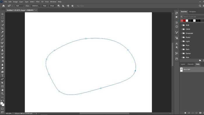 Tạo hình dạng (shape) từ đường Path