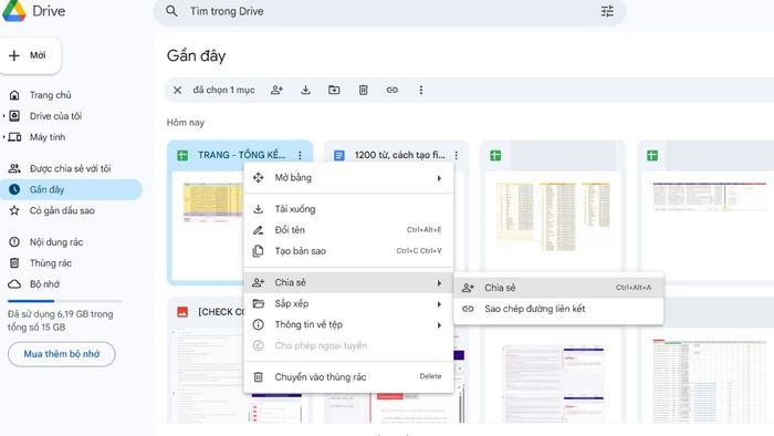 Hai cách tạo file Excel để chỉnh sửa chung 6