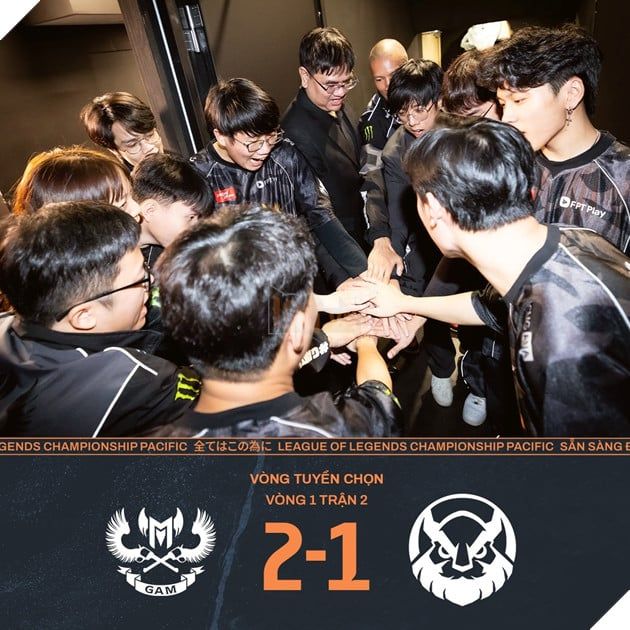 GAM Esports đã giành chiến thắng trước MGN Vikings Esports.