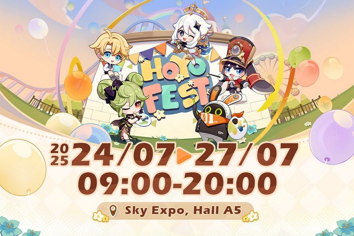 HoYo FEST 2025: Sự kiện HoYoverse được mong đợi nhất sẽ trở lại vào tháng 7 tới!