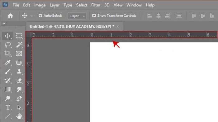 Cách mở thước trong Photoshop bằng phím tắt cực kỳ nhanh chóng và hiệu quả