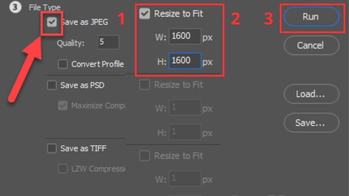 Sử dụng Image Processor