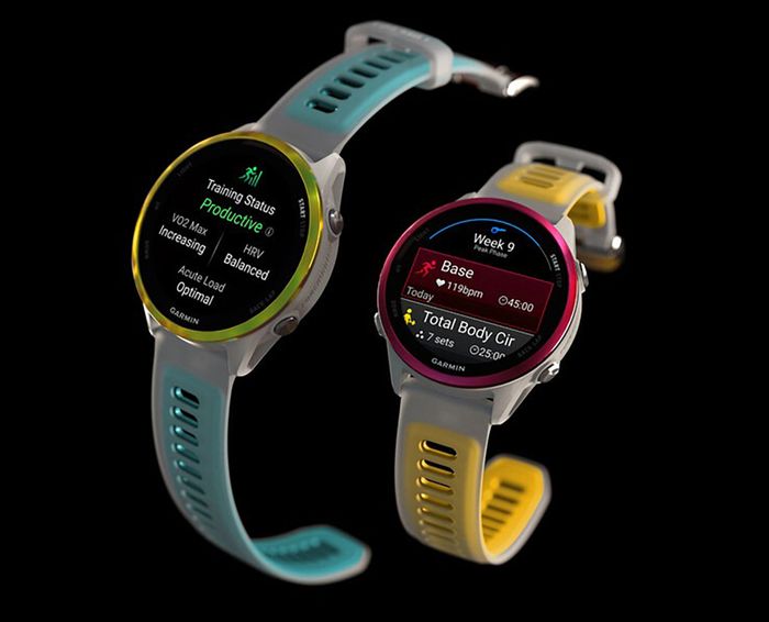 Garmin Forerunner 570 được trang bị hai lựa chọn kích thước để phù hợp với người dùng