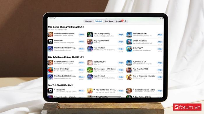 Hệ sinh thái Gaming trên App Store iPad Air M3 7