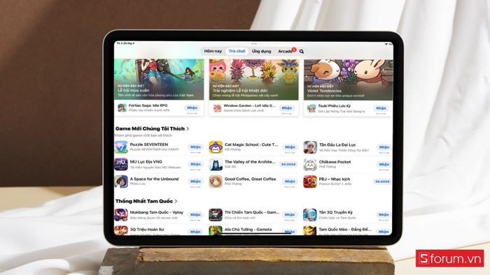 Hệ sinh thái Gaming trên App Store iPad Air M3 9