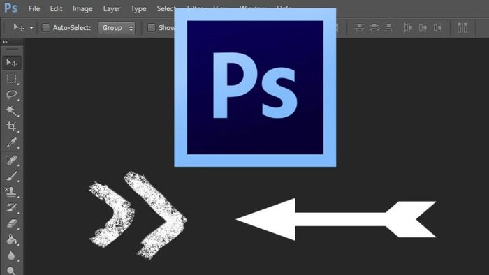 Dùng Shape Layer để giữ độ sắc nét hoàn hảo cho mũi tên ở mọi kích thước