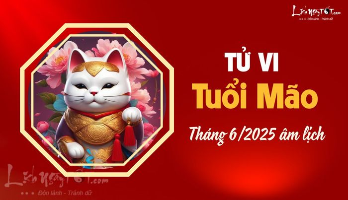 Tử vi tháng 6/2025 tuổi Mão âm lịch