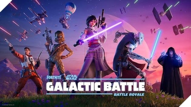 Galatic Battle đang mang lại cho người chơi Fortnite những trải nghiệm thú vị chưa từng có.