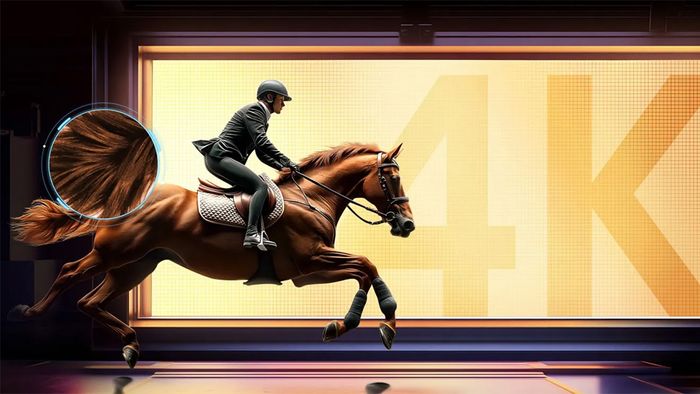 4K AI Upscaler Tivi Hisense 4K 85 Inch 85A6Q