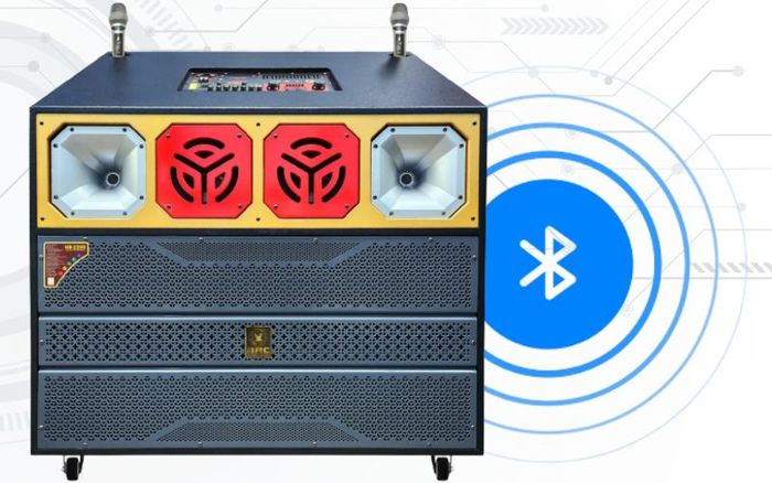 Loa Kéo Bình NB-2200 ứng dụng công nghệ Bluetooth 5.0