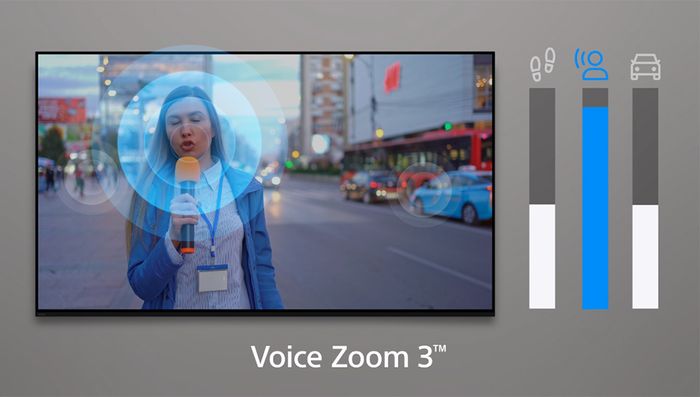 Sony Google TV OLED BRAVIA 8 II K-65XR80M2 Voice Zoom 3 tích hợp AI