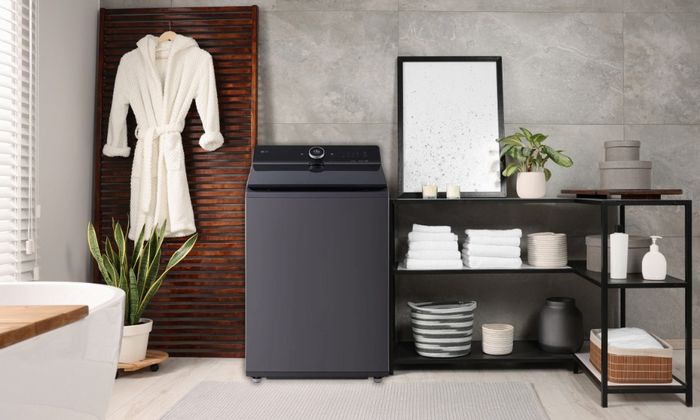 Máy Giặt LG Inverter 25 Kg TX2725AT9G có thiết kế dạng lồng đứng