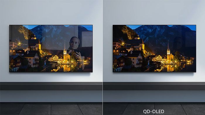 Tấm nền QD-OLED tivi Sony OLED BRAVIA 8 II K-55XR80M2