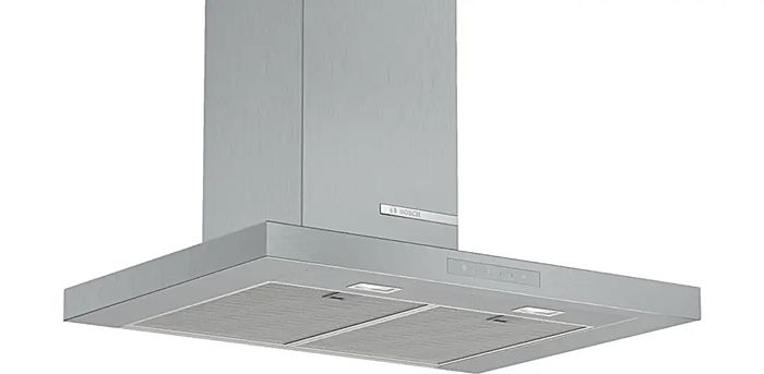 Máy hút mùi Bosch DWB77CM50 làm từ chất liệu thép không gỉ
