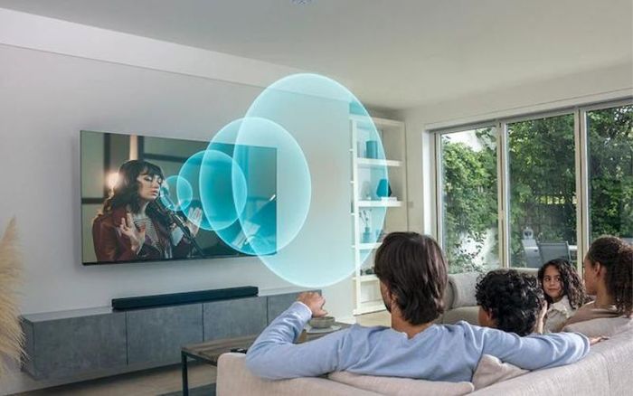 Sony HT-A5000//C SP1 tự động đồng nhất âm thanh khi kết nối với TV BRAVIA