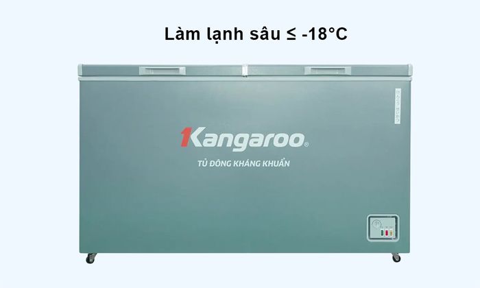 Làm lạnh sâu với Tủ Đông Mát Kangaroo KGFZA415IG2