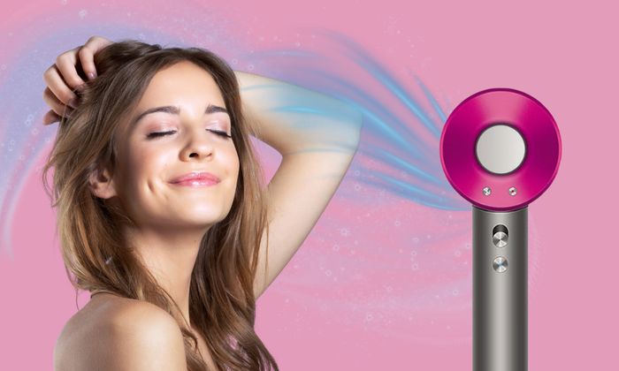 Máy sấy tóc Simplehome HG01 - Rose được tích hợp công nghệ ion âm