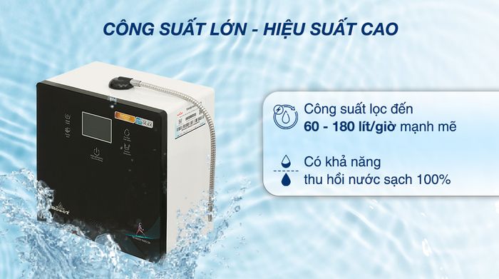 Robot IonPrince 59X - Công suất