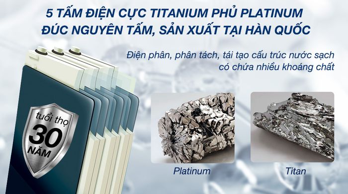 Điện cực sản xuất Hàn Quốc