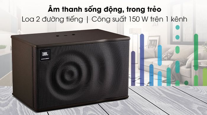 Âm thanh sống động - Cặp Loa Karaoke JBL MK 8
