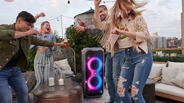 Loa Bluetooth JBL Partybox 710 - Chất âm sống động, thả ga tận hưởng các buổi tiệc