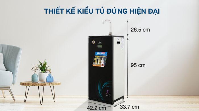 Thiết kế - Máy lọc nước RO lọc mặn Robot SPRING-X9GN 9 lõi
