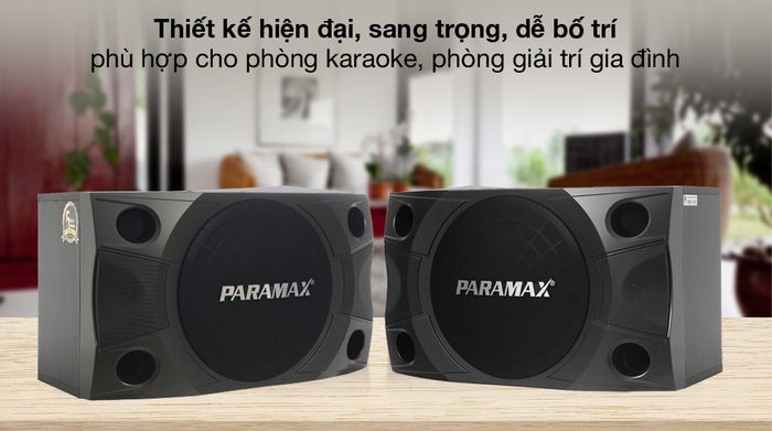 Hiện đại, sang đẹp - Cặp Loa Karaoke Paramax LX-850