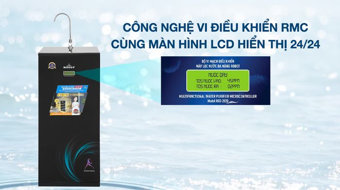 Tính năng đặc biệt - Máy lọc nước RO lọc mặn Robot SPRING-X9GN 9 lõi
