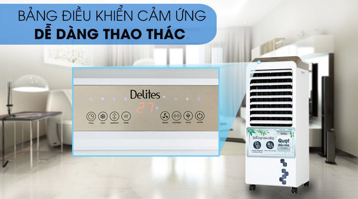 Quạt điều hòa Delites FLS-L20KG - Bảng điều khiển