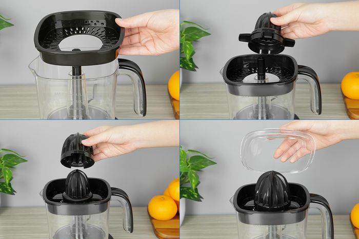 Tiện ích, tính năng an toàn - Máy vắt cam Delites 40W D-8026A