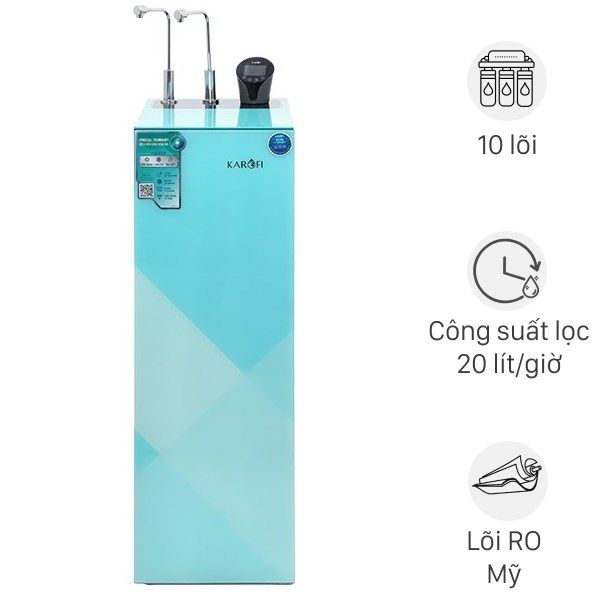 Máy lọc nước RO nóng nguội lạnh Karofi KAD-N91