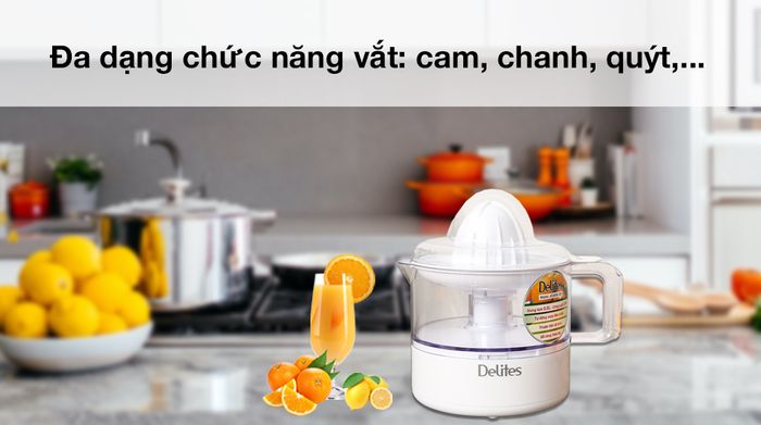 Máy vắt cam Delites 30W JC3000-GS - Chức năng