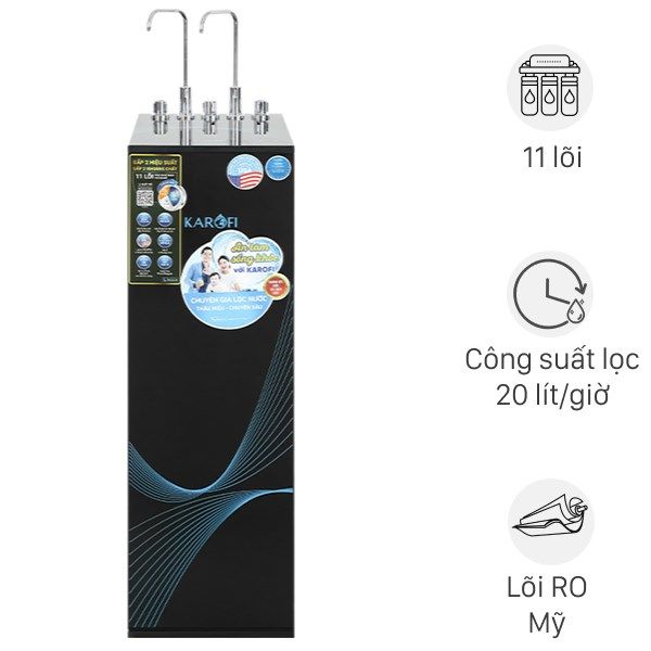 Máy lọc nước RO nóng nguội lạnh Karofi KAD-X56