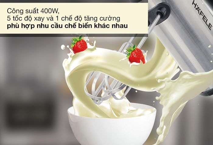 Máy đánh trứng cầm tay Hafele HH-B400A - Công suất 400W
