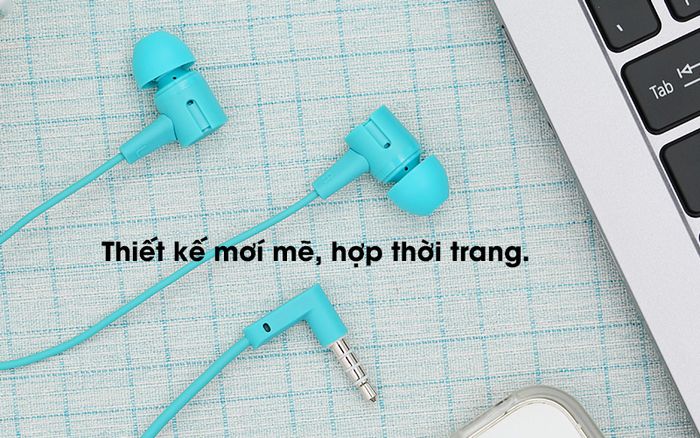 Tai nghe EP Mozard DS510-WB Xanh thiết kế hợp thời trang
