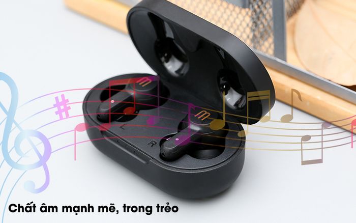 Tai nghe Bluetooth TWS Mozard Air 3 Đen - Âm thanh