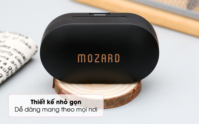 Tai nghe Bluetooth TWS Mozard Air 3 Đen - Thiết kế
