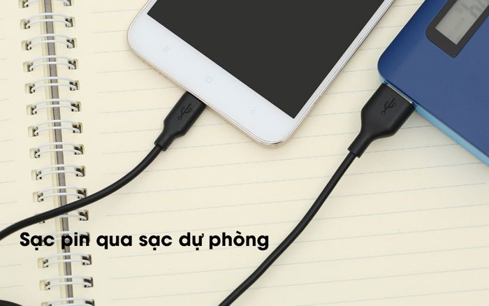 Cáp điện thoại, Cáp micro, Cáp Micro 2m AVA DS454 Đen phù hợp sạc với sạc dự phòng