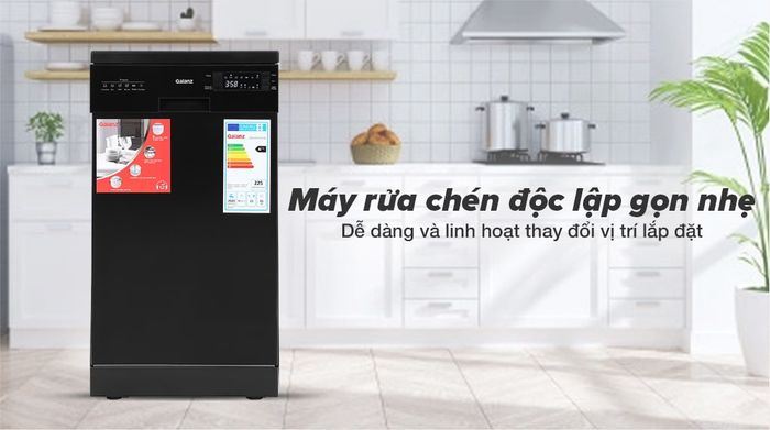 Máy rửa chén độc lập - Máy rửa chén Galanz W45A3A401S-0E1(B) 1850W