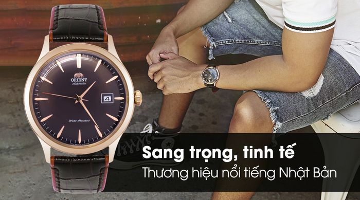 Đồng hồ Nam Orient FAC08001T0 - Cơ tự động có thiết kế tinh tế
