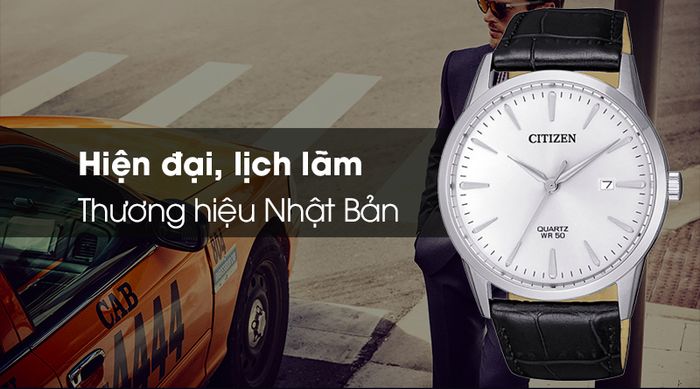 Đồng hồ nam Citizen BI5000-10A có thiết kế sang trọng