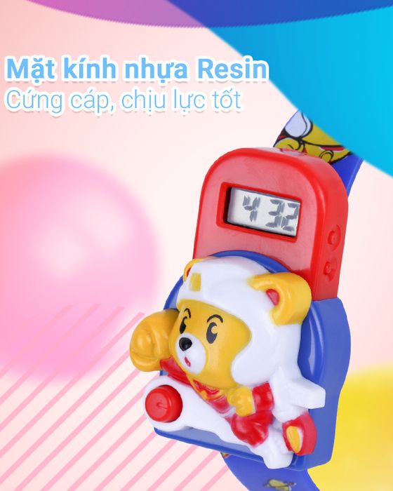 Đồng hồ trẻ em Smile Kid SL062-01 có mặt kính trong suốt
