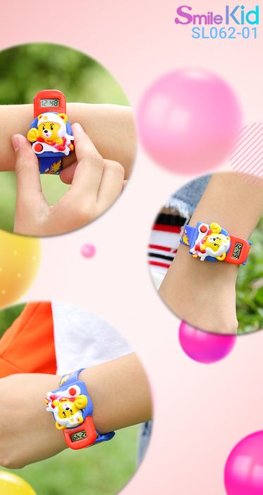Đồng hồ trẻ em Smile Kid SL062-01 khi đeo trên tay