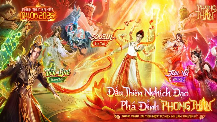 Phong Thần VNG tạo cơn sốt mùa hè với sự kiện ra mắt ngày 4/6/2025
